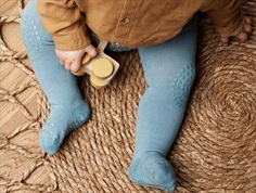 GoBabyGo crawling tights dusty blue